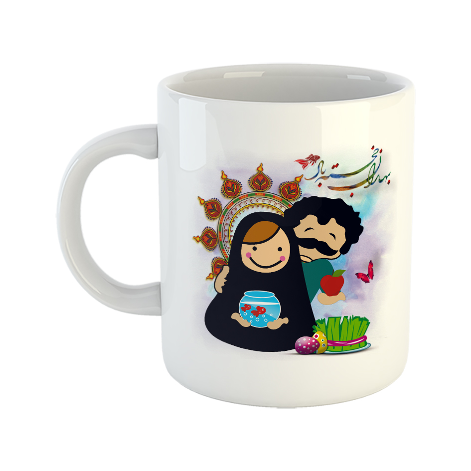 ماگ طرح نوروز مدل بهاران