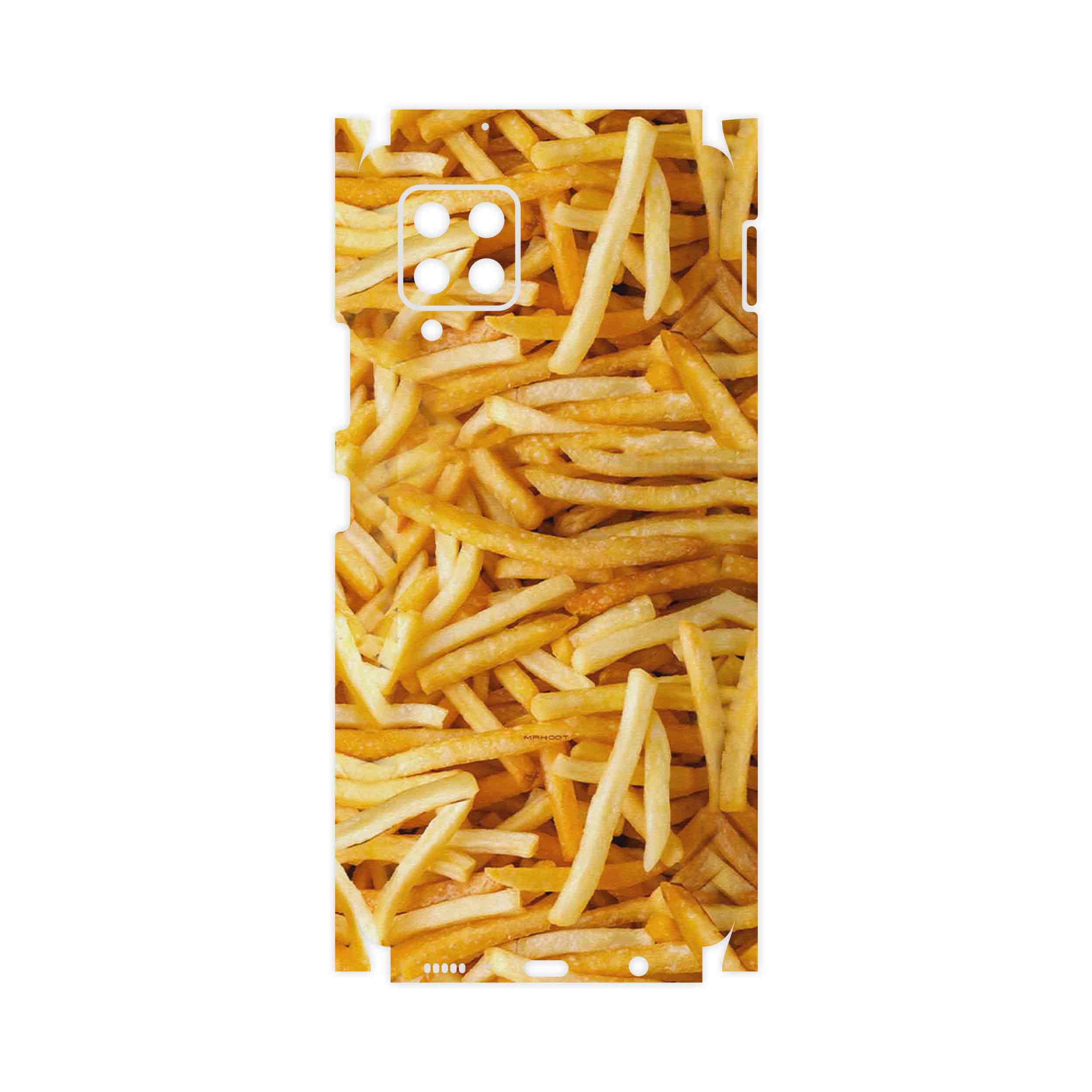 برچسب پوششی ماهوت مدل French fries-FullSkin مناسب برای گوشی موبایل سامسونگ Galaxy A42