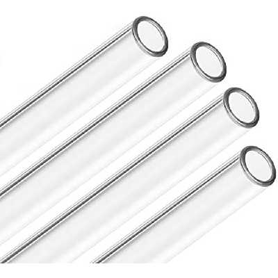  نی نوشیدنی مدل شیشه ای بسته 6 عددی