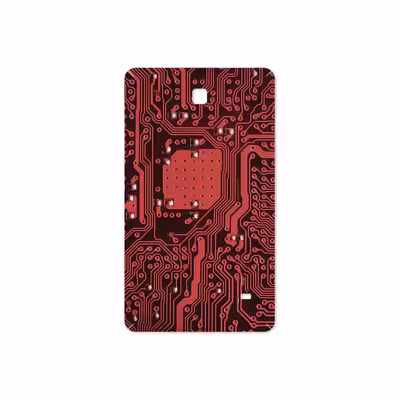برچسب پوششی ماهوت مدل Red Printed Circuit Board مناسب برای تبلت سامسونگ Galaxy Tab 4 7.0 2014 T231