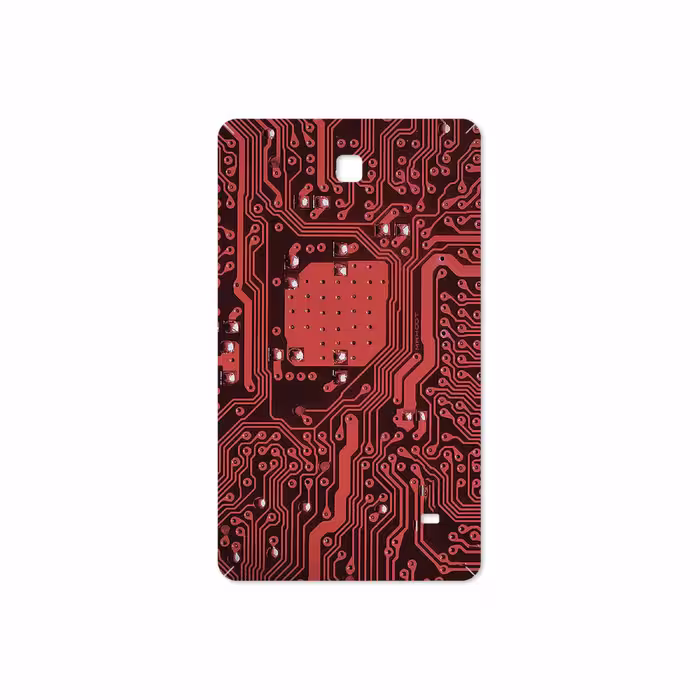 برچسب پوششی ماهوت مدل Red Printed Circuit Board مناسب برای تبلت سامسونگ Galaxy Tab 4 7.0 2014 T231