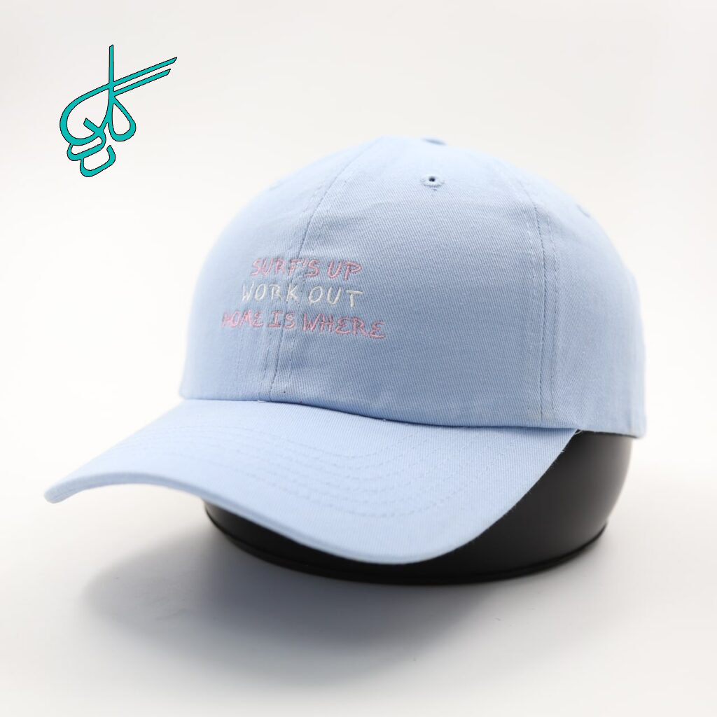 خرید کلاه نقابدار بیسبالی كتان مينيمال SURF’S UP رنگ آبی کد 2815981 - ردگل