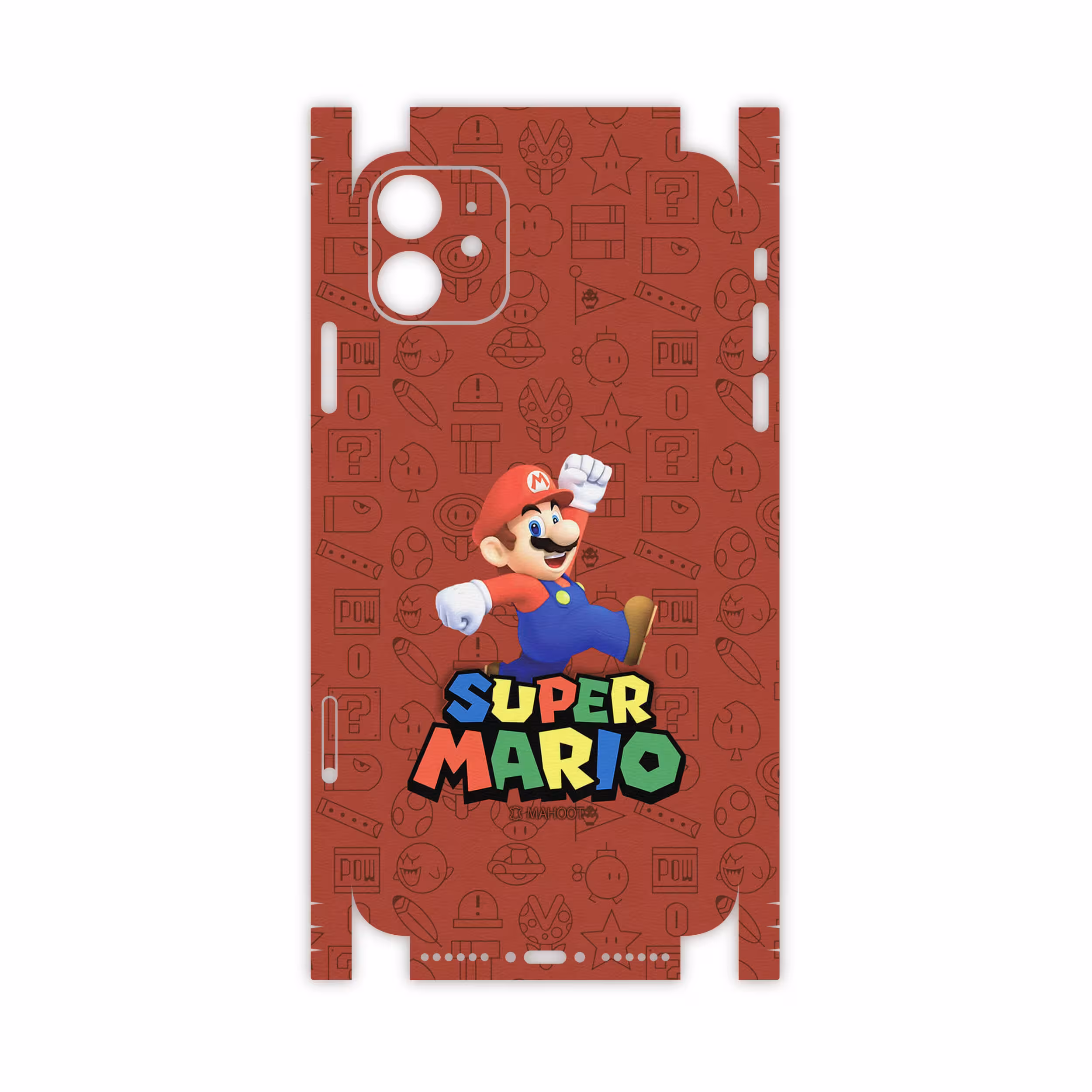 برچسب پوششی ماهوت مدل Super-Mario-Game-FullSkin مناسب برای گوشی موبایل اپل iPhone 11