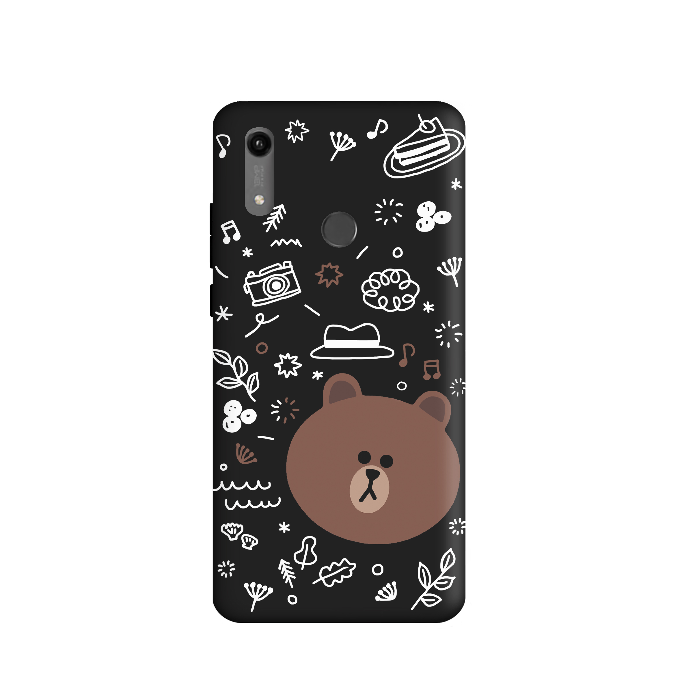 کاور طرح خرس فانتزی لاین کد u136 مناسب برای گوشی موبایل هوآوی Y6 Prime 2019 / Y6 2019 / Y6S / آنر 8A 