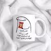 ماگ حس آمیزی طرح چیپس میخوری مدل هلناز