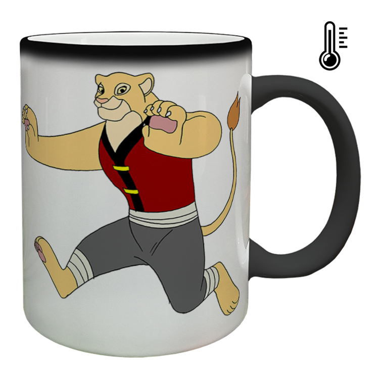 ماگ حرارتی مدل پاندا کونگ فو کار کد 94