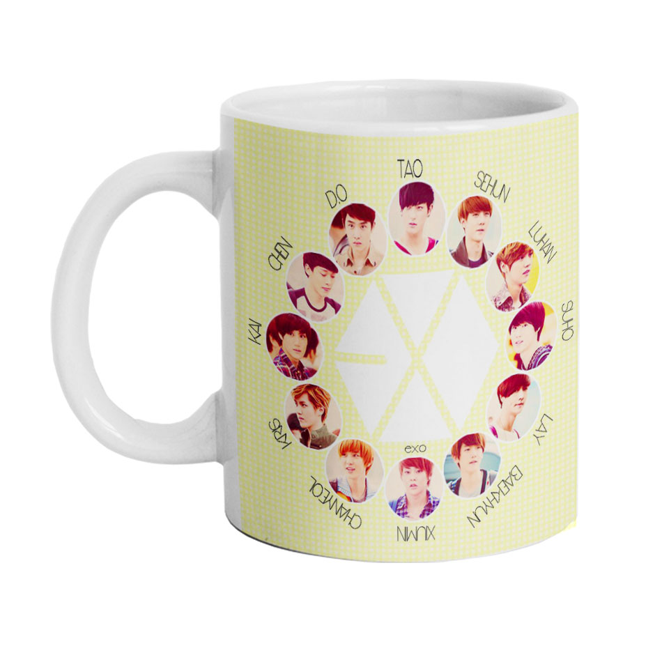 ماگ دارلی طرح EXO مدل M1257