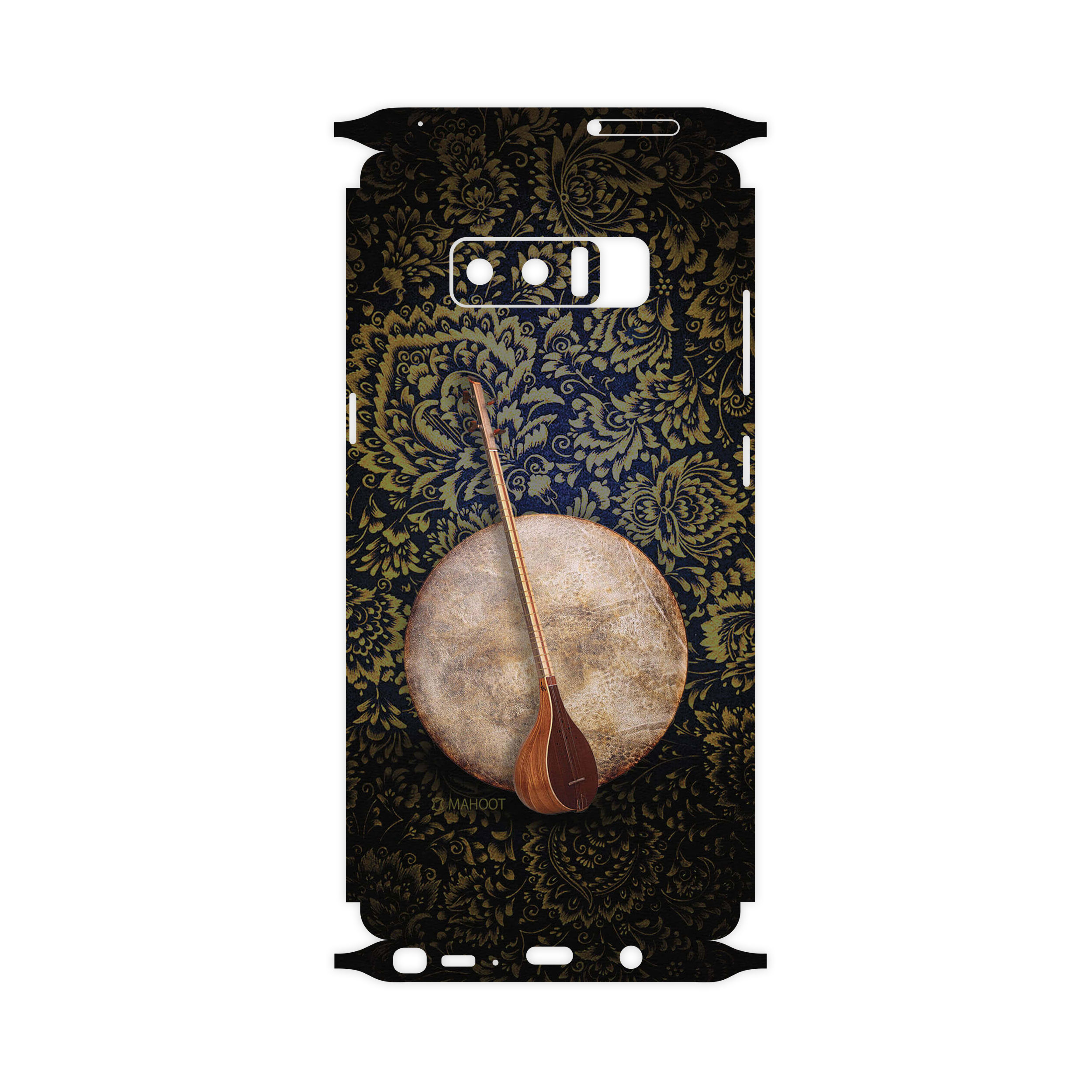 برچسب پوششی ماهوت مدل Setar-Daf-Instruments-FullSkin مناسب برای گوشی موبایل سامسونگ Galaxy Note8