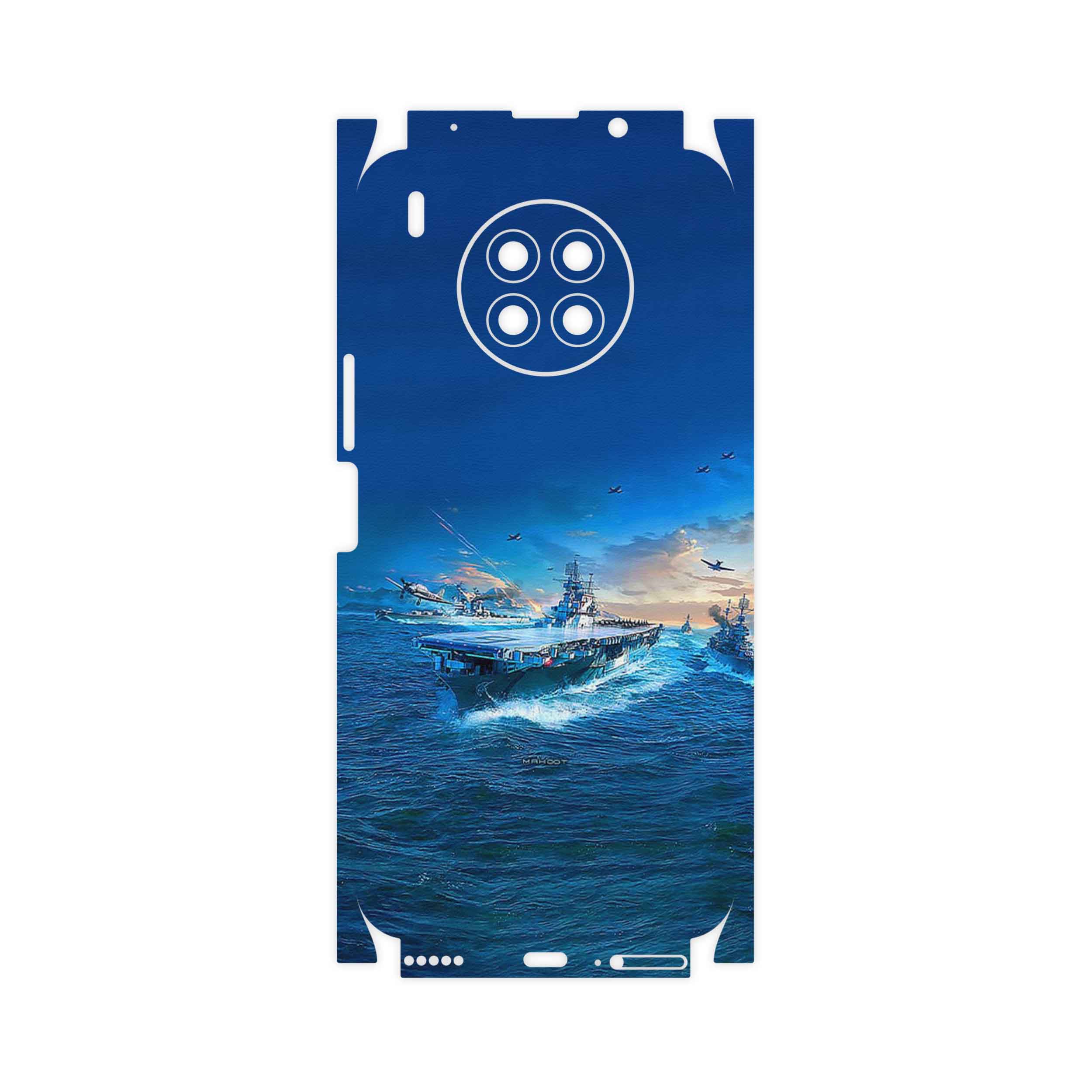 برچسب پوششی ماهوت مدل Warship-FullSkin مناسب برای گوشی موبایل آنر 50 Lite