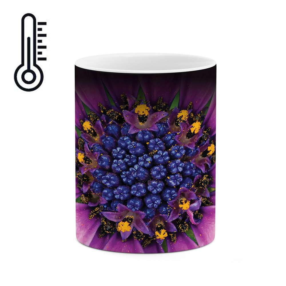 ماگ حرارتی طرح گل مدل mgh02717