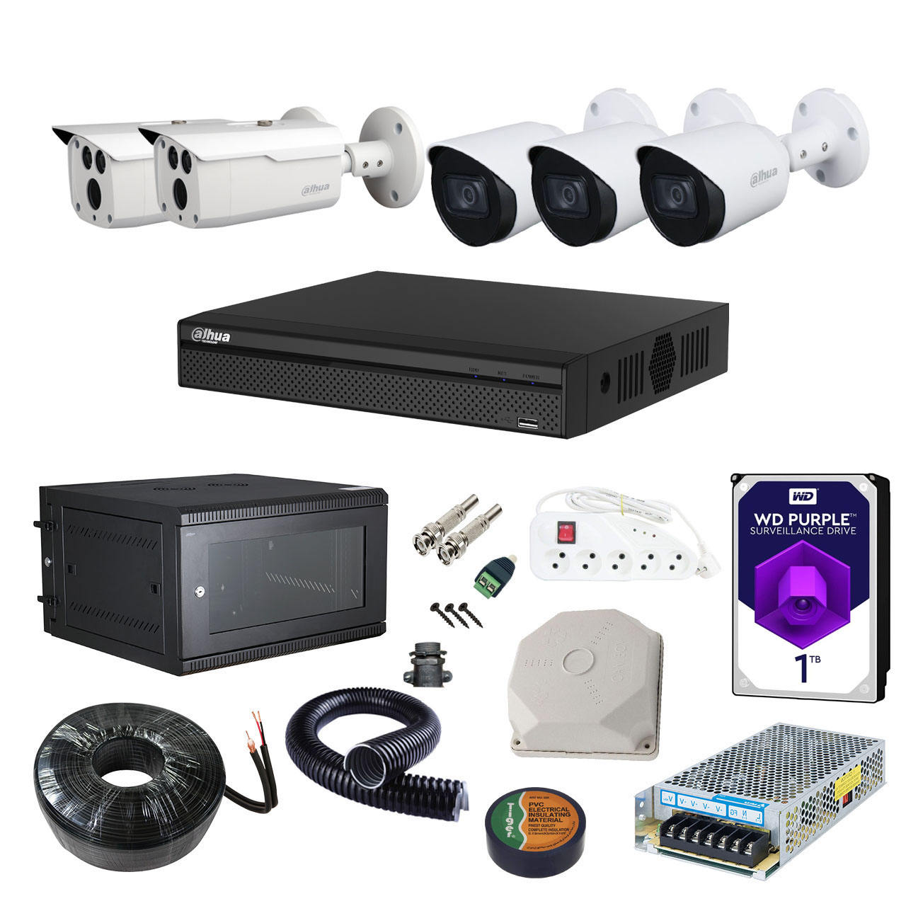 مشخصات، قیمت و خرید سیستم امنیتی داهوا مدل DP52I0502-F