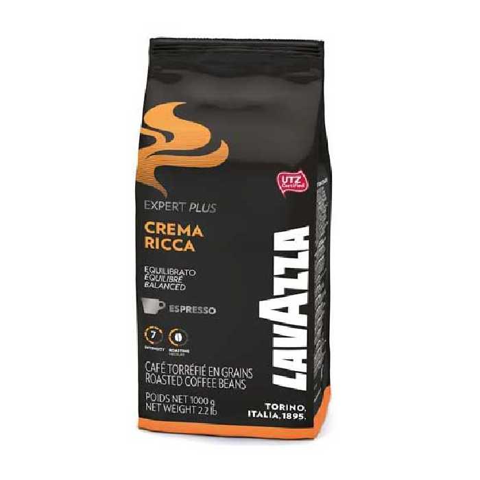 قهوه لاوازا کرما ریکا اکسپرت | (Crema Ricca) | قهوه لاوازا اورجینال | فروشگاه قهوه کافی سل