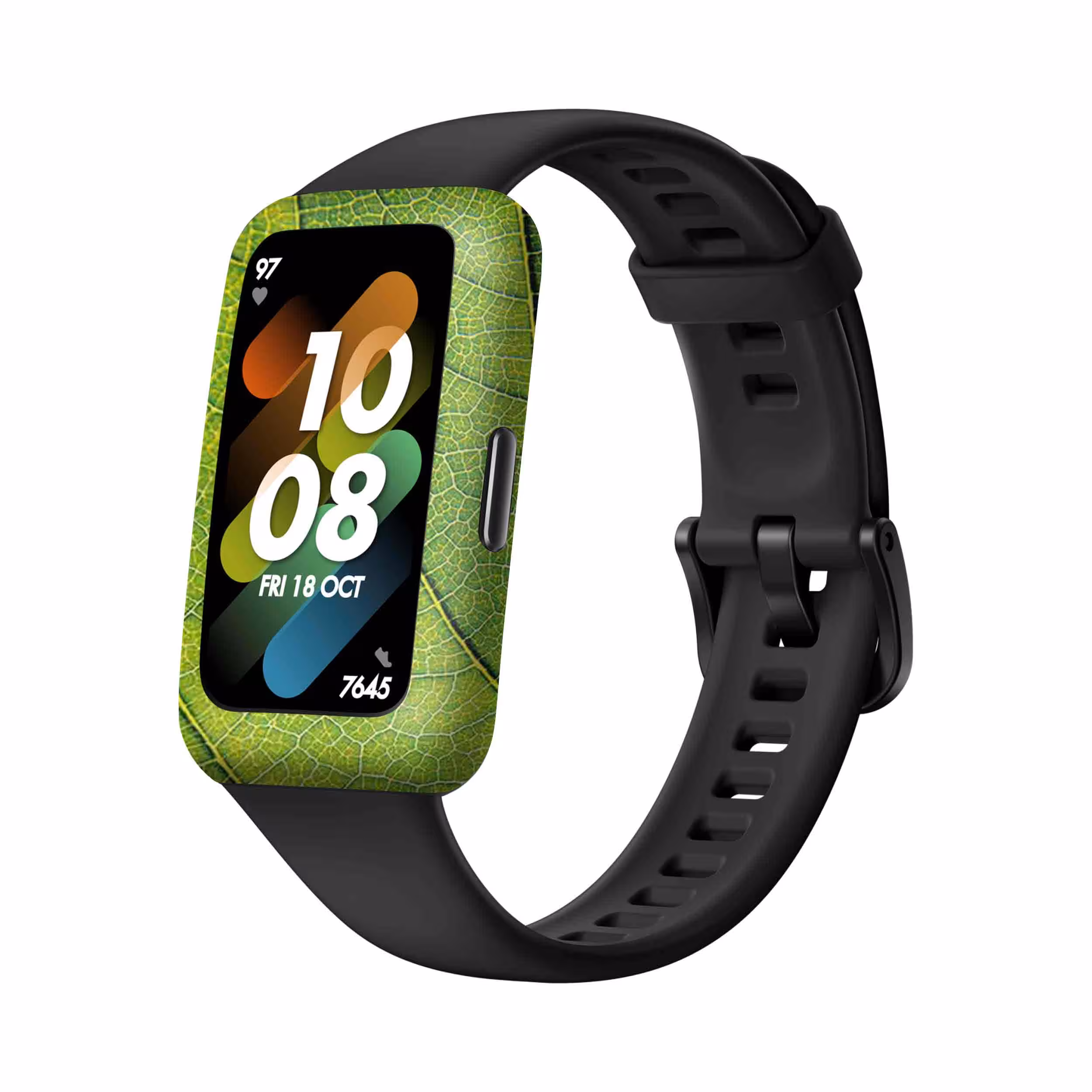 برچسب ماهوت طرح Leaf_Texture مناسب برای ساعت هوشمند هوآوی Band 7
