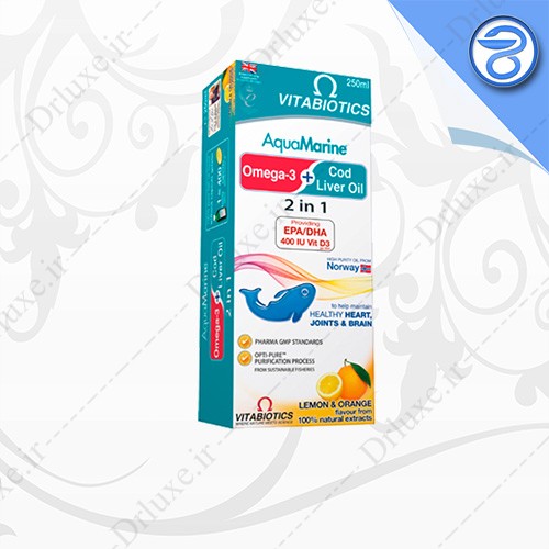 مشخصات،قیمت وخریدشربت آکوامارین2*1 ویتابیوتیکس -دکتر لوکس