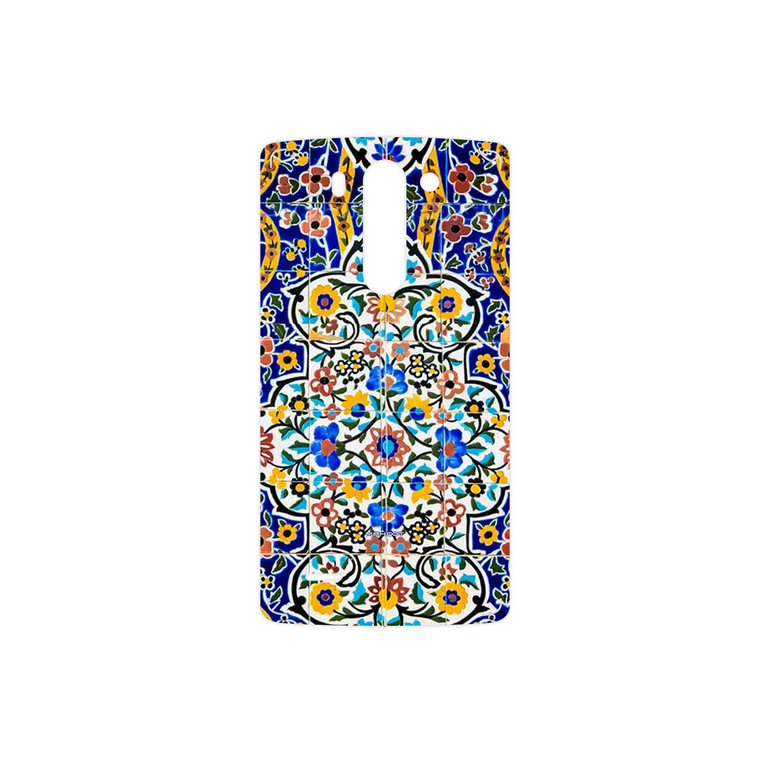 برچسب پوششی ماهوت مدل Iran Tile 12 مناسب برای گوشی موبایل ال جی G3 Beat
