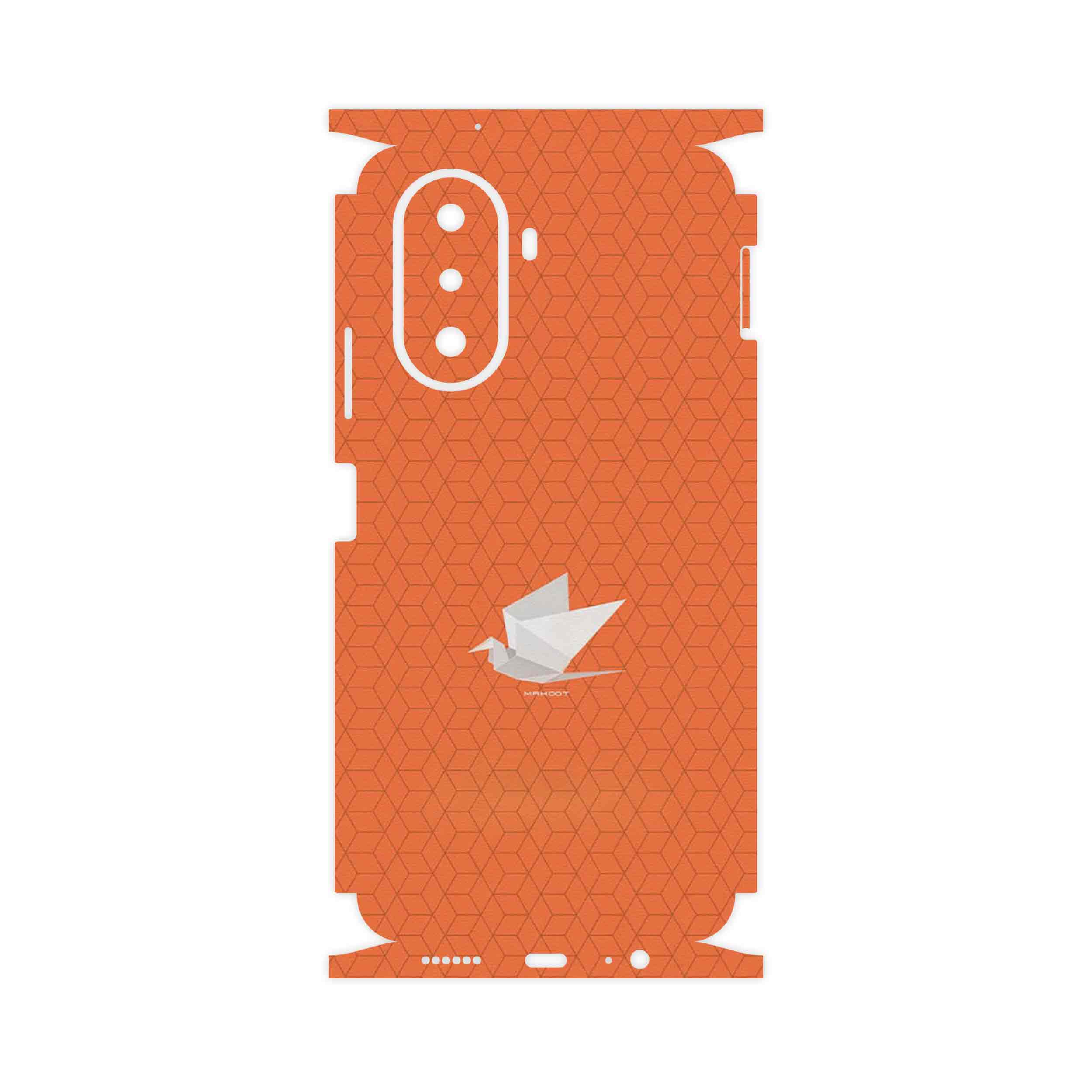 برچسب پوششی ماهوت مدل Minimalist origami bird-FullSkin مناسب برای گوشی موبایل هوآوی Nova Y70 Plus
