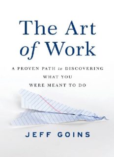 خرید و دانلود نسخه کامل کتاب The Art of Work - PDF