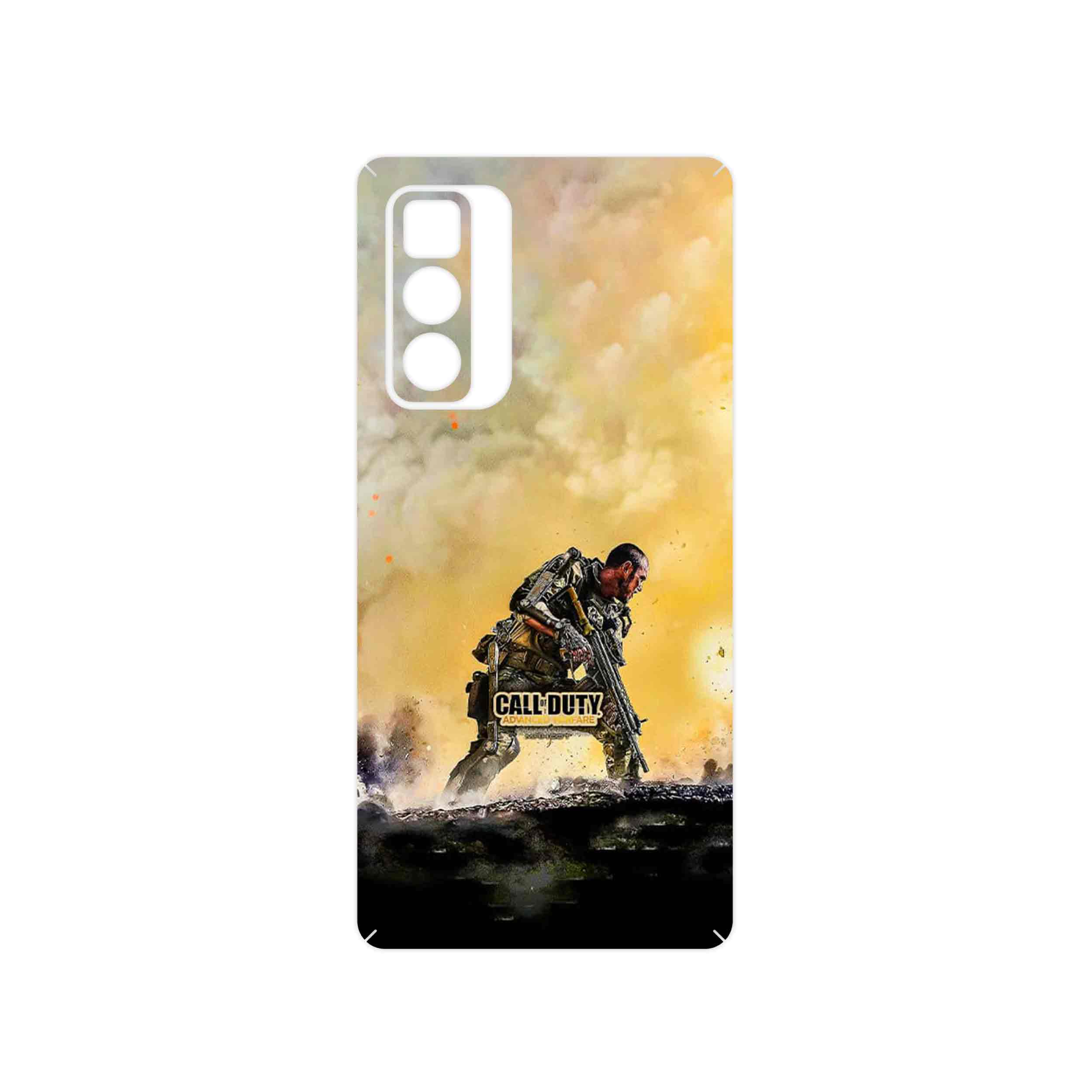 برچسب پوششی ماهوت مدل Call of Duty Warfare Game Series مناسب برای گوشی موبایل موتورولا Edge 20 Pro