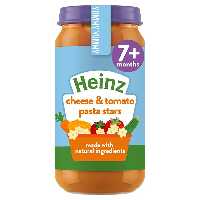 پوره پاستا با پنیر و گوجه فرنگی 7+ ماه هاینز Heinz