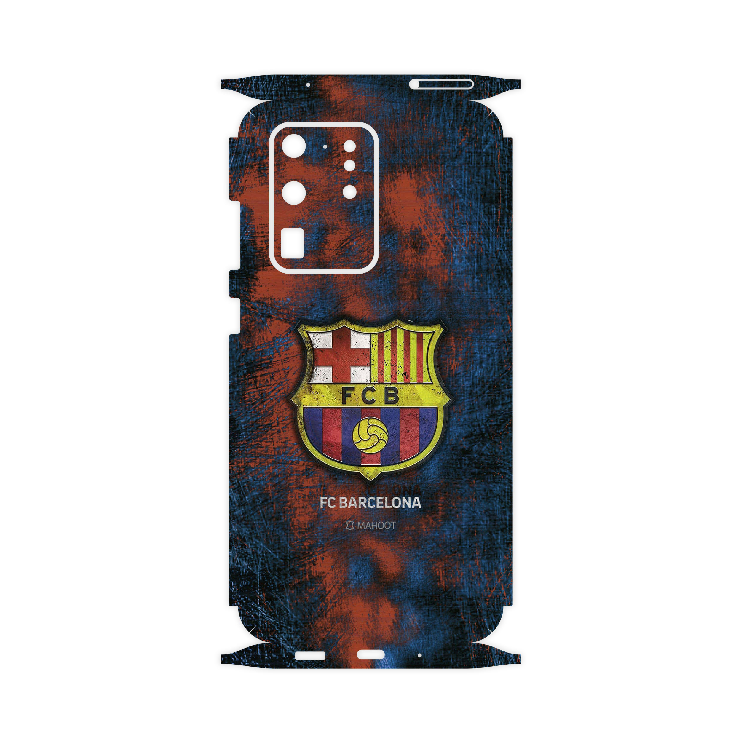 برچسب پوششی ماهوت مدل BARCELONA-FC-2-FullSkin مناسب برای گوشی موبایل سامسونگ Galaxy S20 Ultra