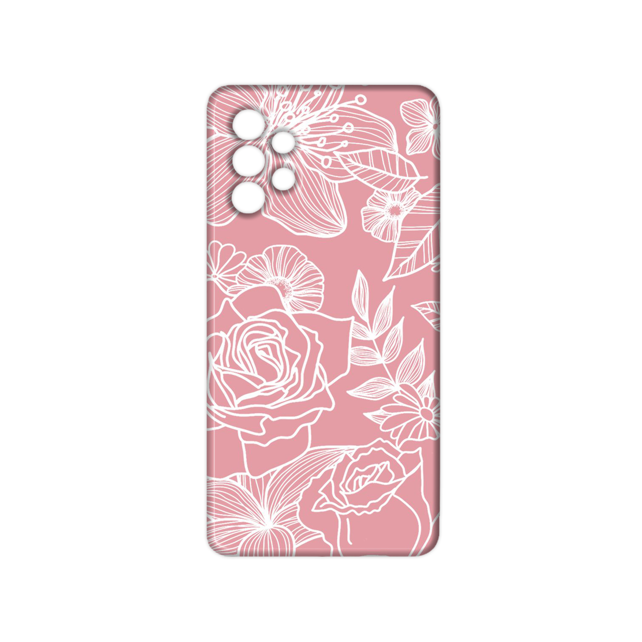 کاور مدل گل کد 083 مناسب برای گوشی موبایل سامسونگ galaxy A53