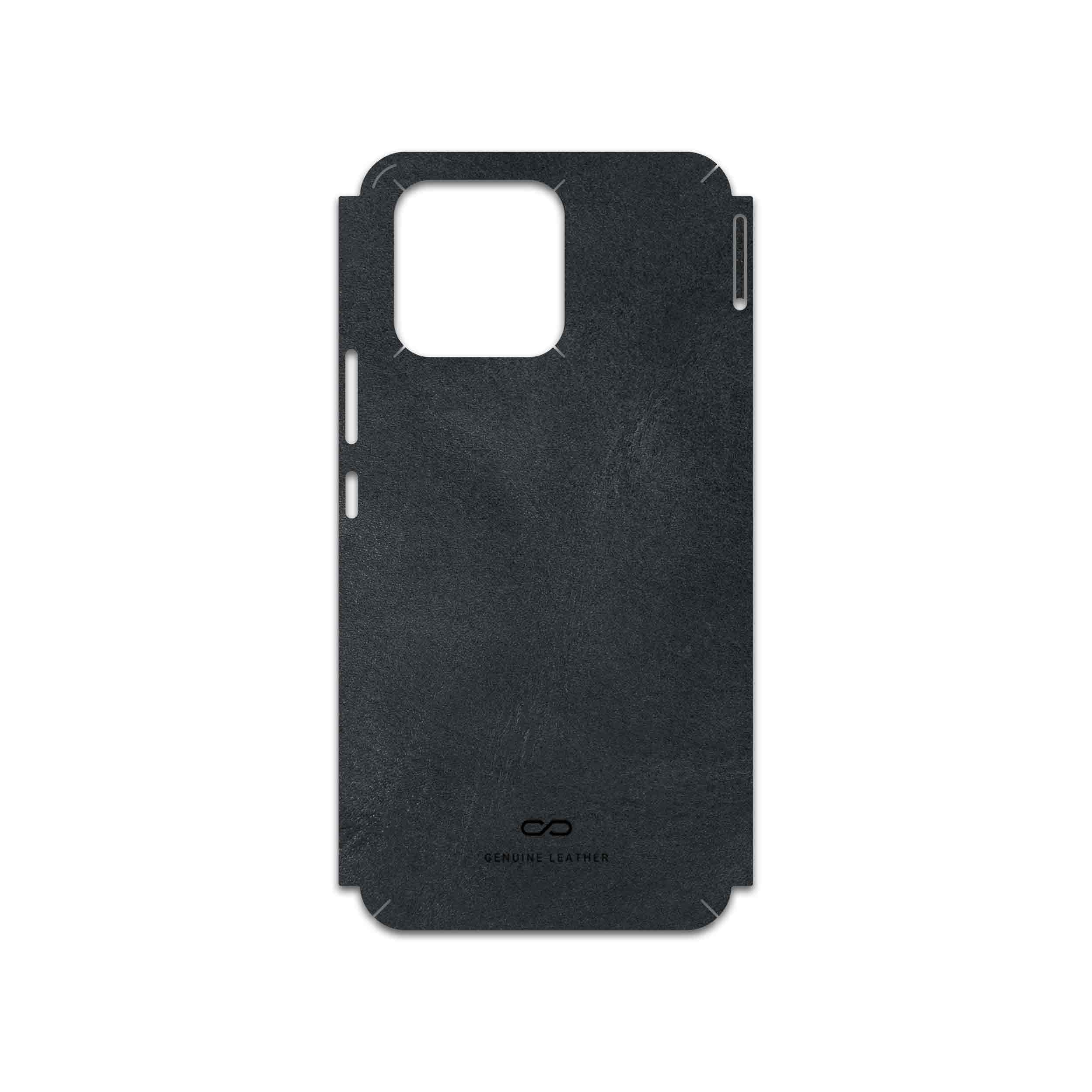 برچسب پوششی ماهوت مدل Graphite-Buffalo-Leather مناسب برای گوشی موبایل آنر X5