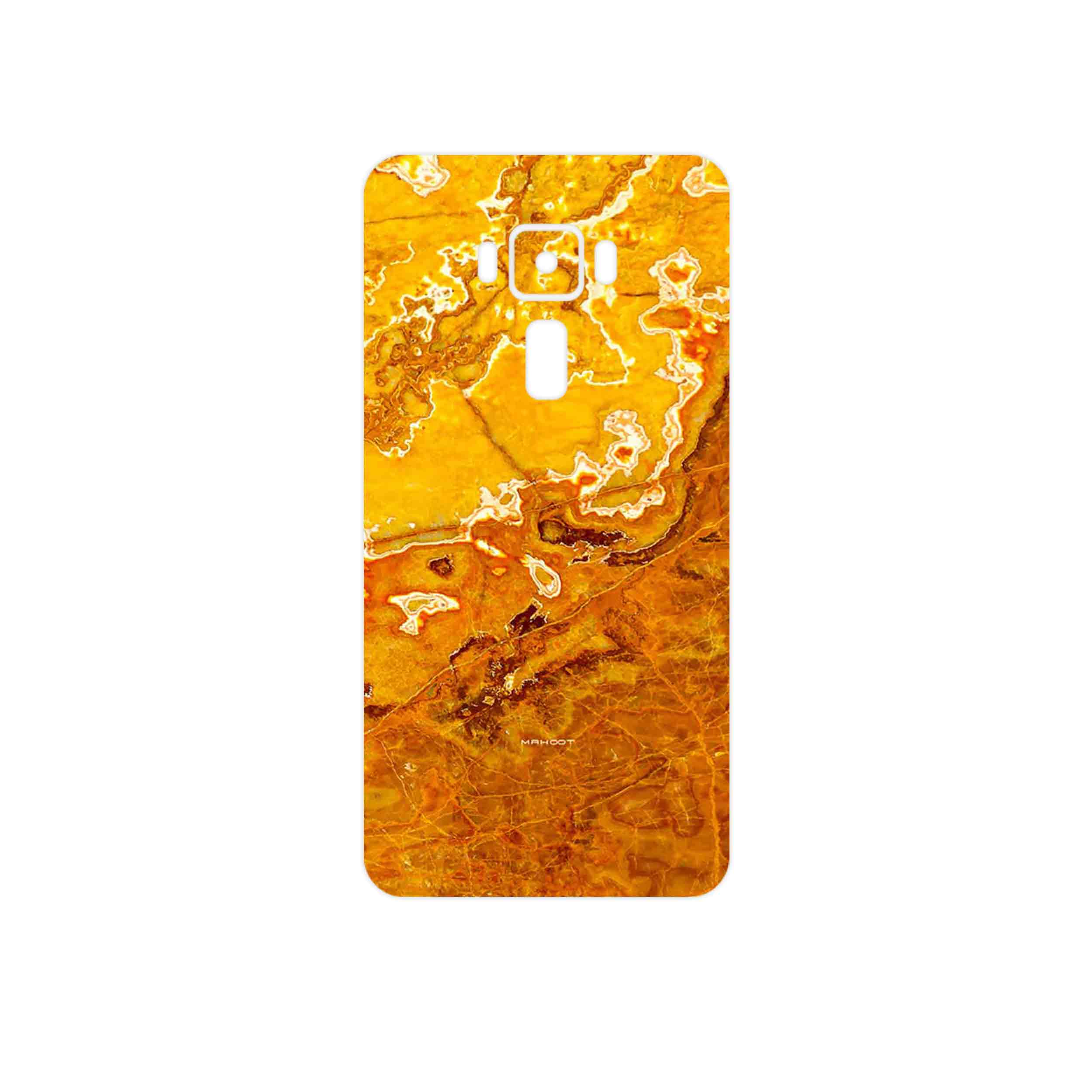 برچسب پوششی ماهوت مدل Gold Marble مناسب برای گوشی موبایل ایسوس Zenfone 3 Laser ZC551KL