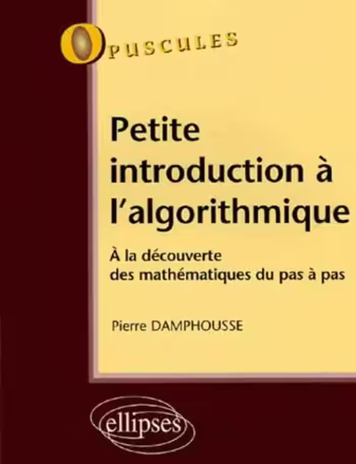 خرید و دانلود نسخه کامل کتاب Petite introduction à l'algorithmique