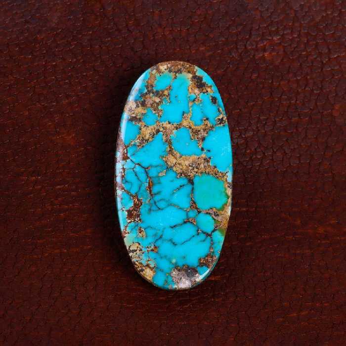 نگین فیروزه شجری کد 13980 - جواهری مشاهیر