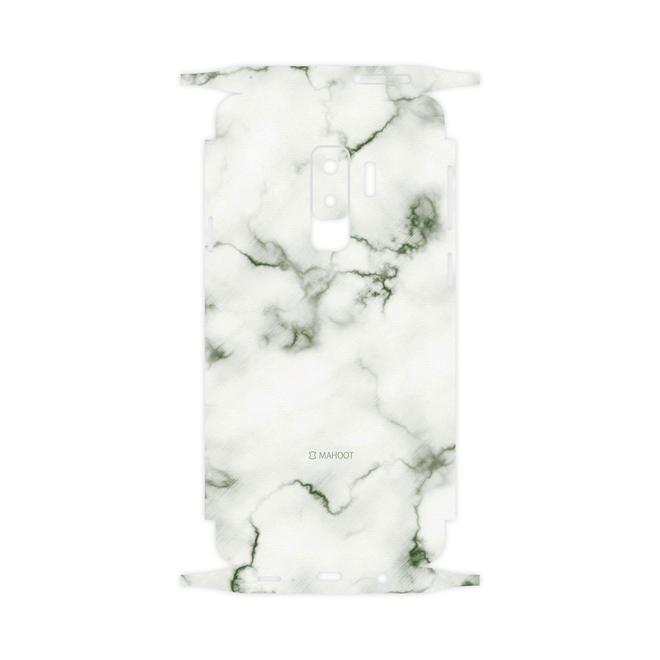 برچسب پوششی ماهوت مدل Blanco-Smoke-Marble-FullSkin مناسب برای گوشی موبایل سامسونگ Galaxy S9 Plus