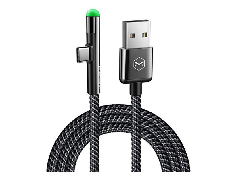 کابل شارژ و انتقال داده تایپ سی مک دودو Mcdodo Type-C 90 Degree Cable 1.5m CA-6390