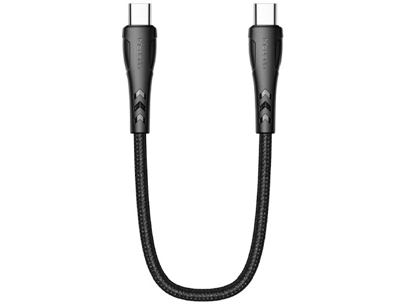 کابل پاوربانکی فست شارژ دو سر تایپ سی مک دودو مدل CA-7640 به طول 20 سانتی‌متر