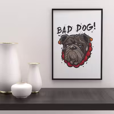 تابلو مدل انگیزشی طرح سگ کد BBD
