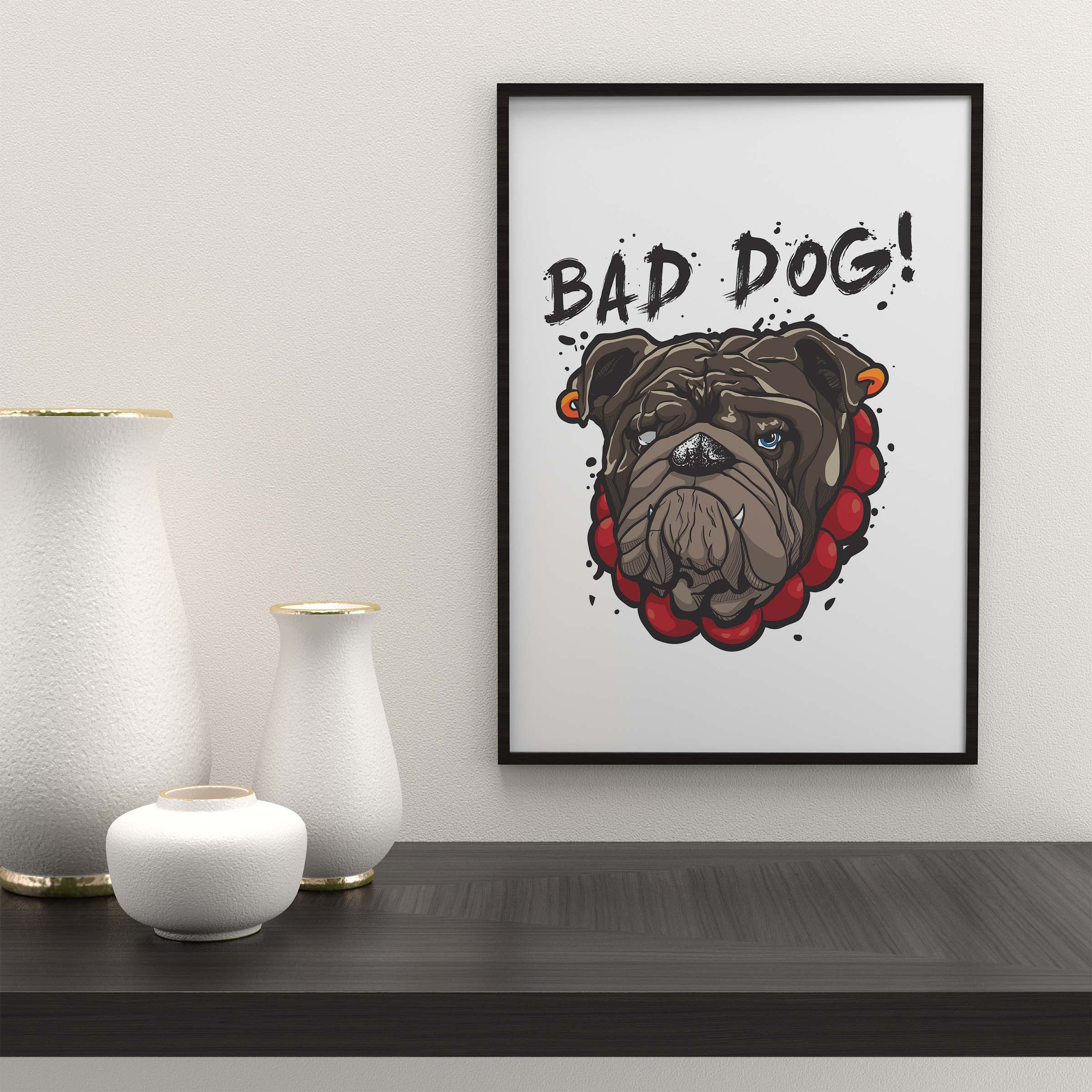 تابلو مدل انگیزشی طرح سگ کد BBD