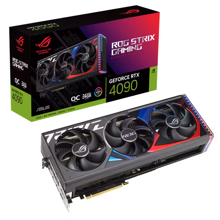 کارت گرافیک مدل RTX-4090 24GB OC ROG STRIX ASUS ایسوس