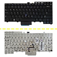 کیبرد لپ تاپ دل Latitude E6400 با موس-بدون بک لایت