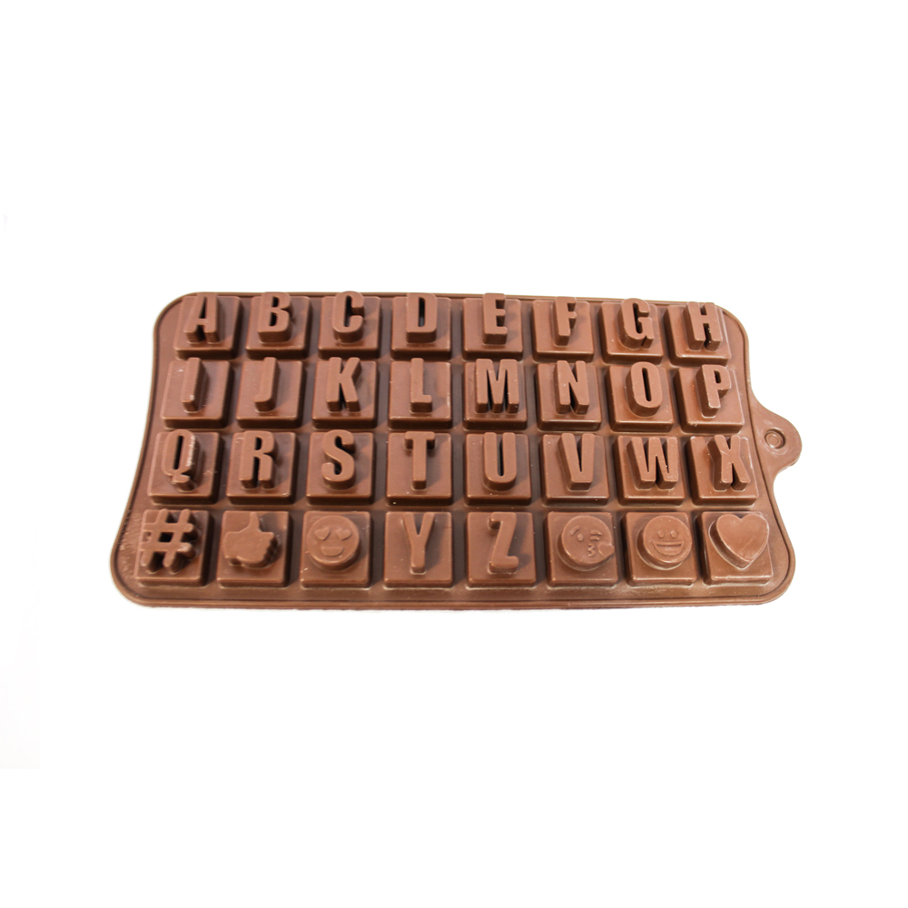 قالب شکلات طرح حروف انگلیسی مدل F-55
