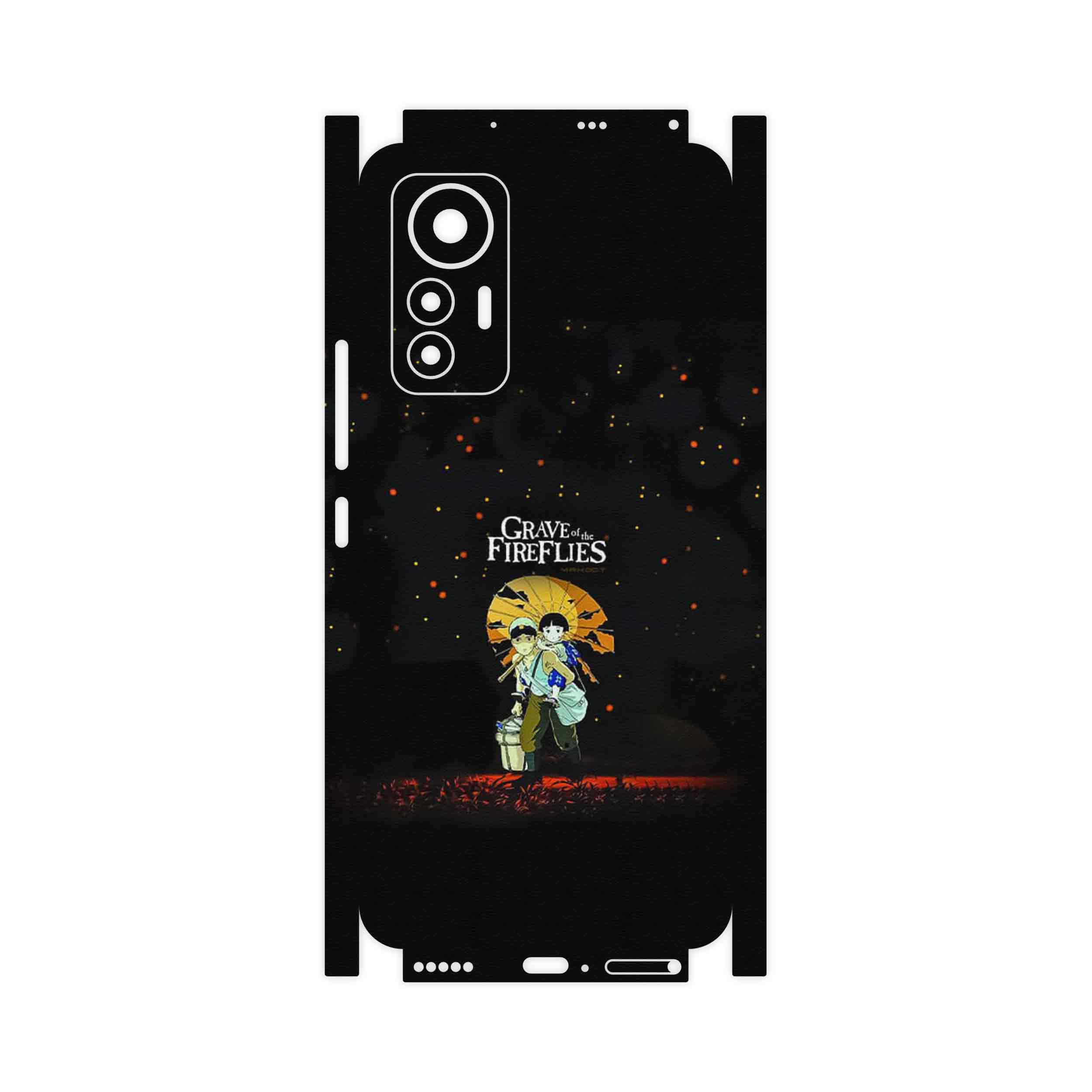برچسب پوششی ماهوت مدل Grave of the Fireflies-FullSkin مناسب برای گوشی موبایل شیائومی 12 Lite
