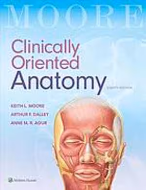 [PDF] دانلود کتاب Clinically Oriented Anatomy, 8th ed, 2018