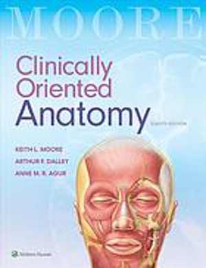 [PDF] دانلود کتاب Clinically Oriented Anatomy, 8th ed, 2018