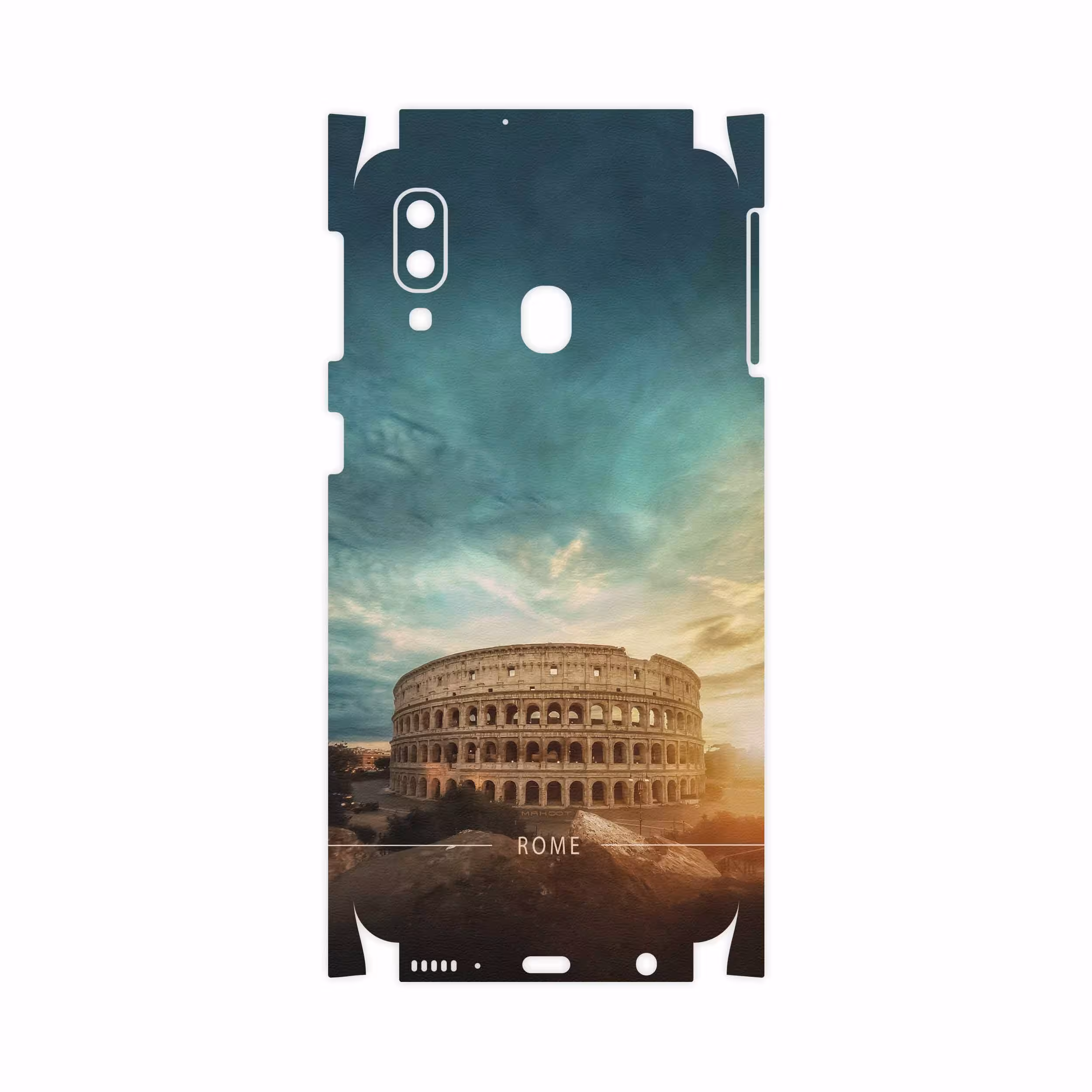 برچسب پوششی ماهوت مدل Rome City-FullSkin مناسب برای گوشی موبایل سامسونگ Galaxy A40