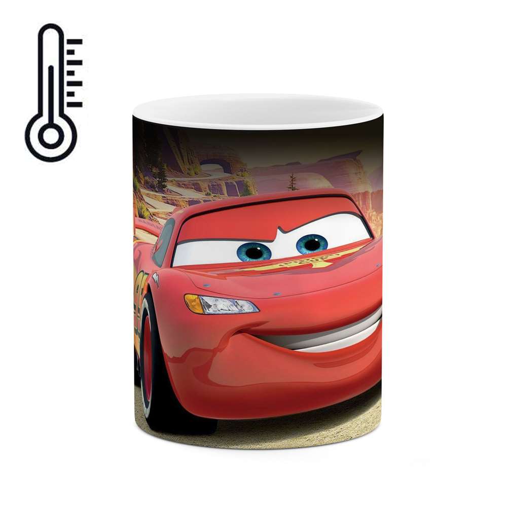 ماگ حرارتی طرح انیمیشن ماشین ها  مدل mgph13189