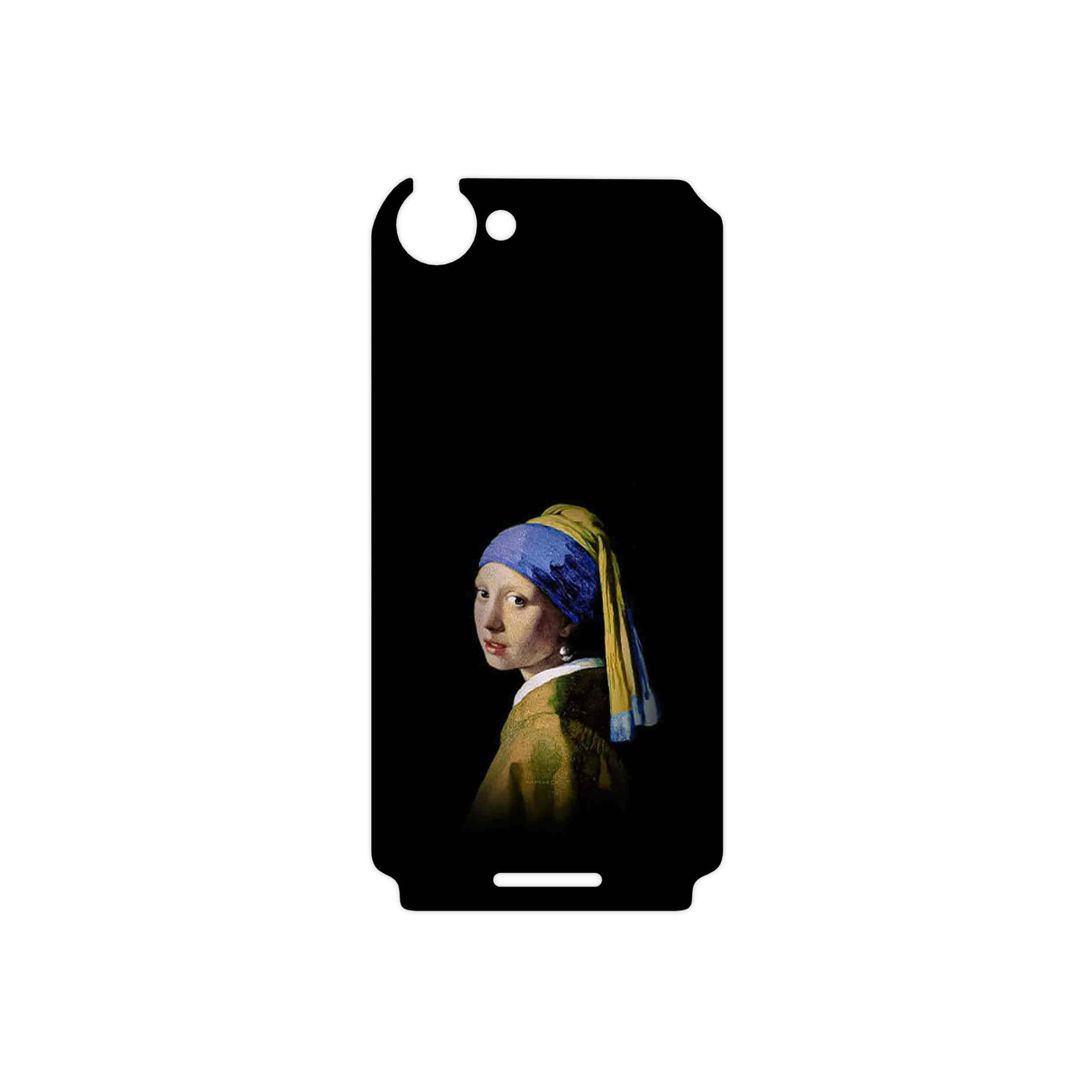 برچسب پوششی ماهوت مدل Girl with a Pearl Earring of Vermeer مناسب برای گوشی موبایل سونی Xperia L