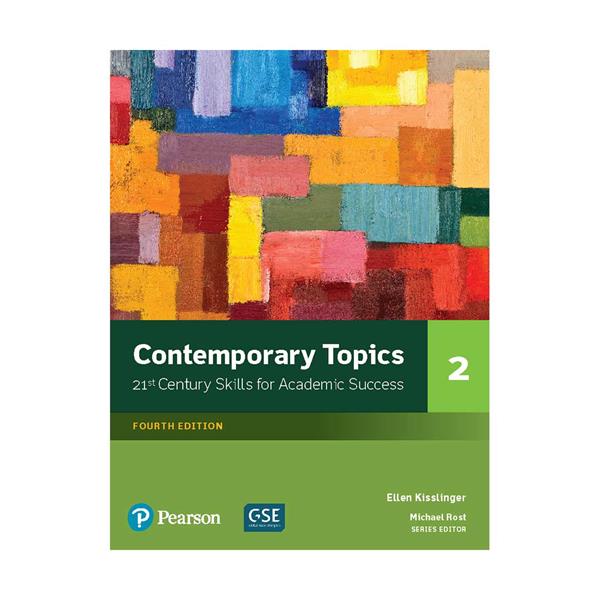 کتاب Contemporary Topics 4th 2 اثر جمعی از نویسندگان انتشارات Pearson