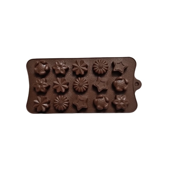 قالب شکلات طرح 5 گل