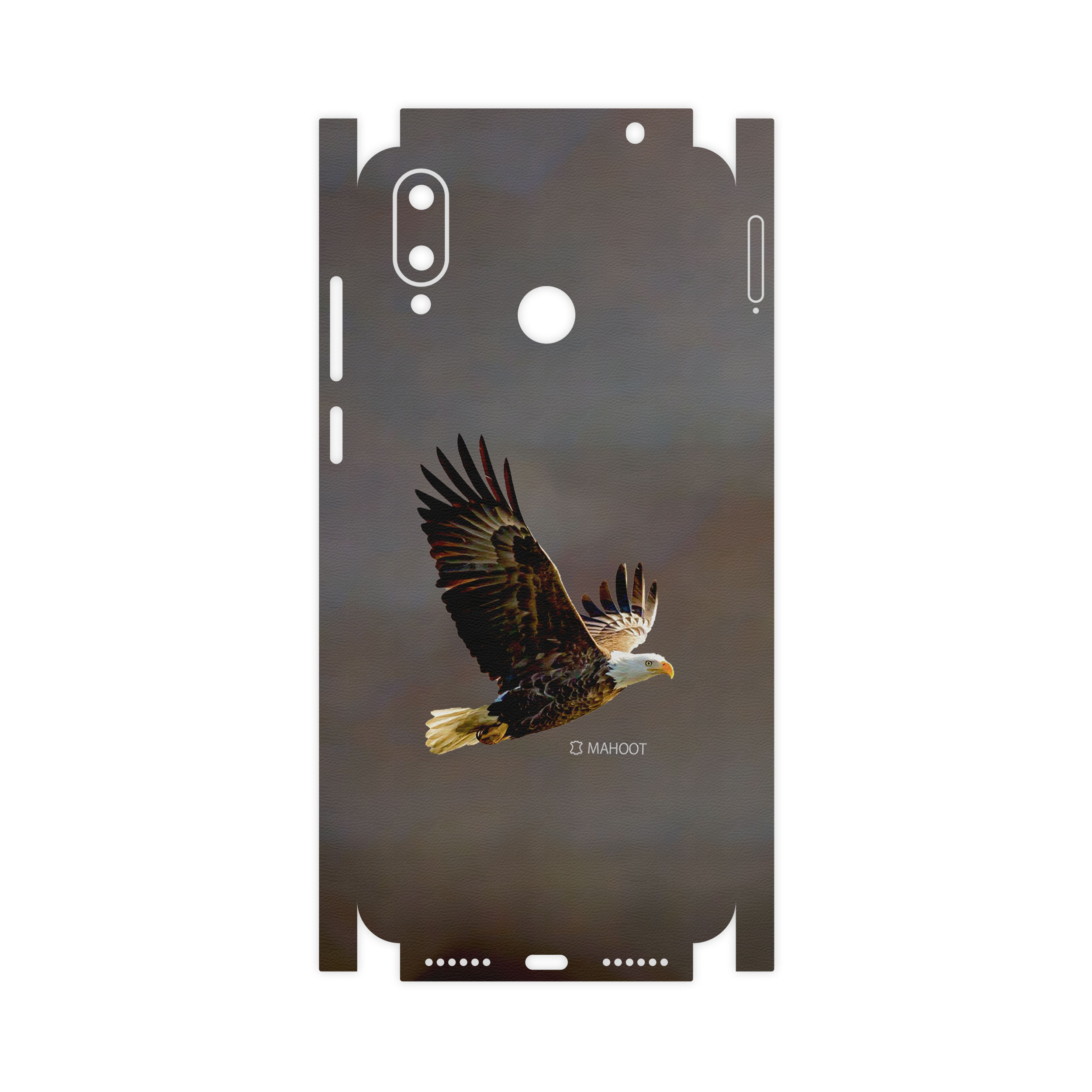 برچسب پوششی ماهوت مدل Eagle-FullSkin مناسب برای گوشی موبایل جی پلاس Q10