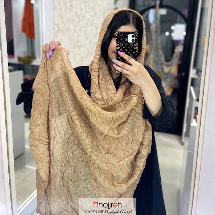 اطلاعات ، قیمت و خرید شال نخی پلیسه چروک کد A29