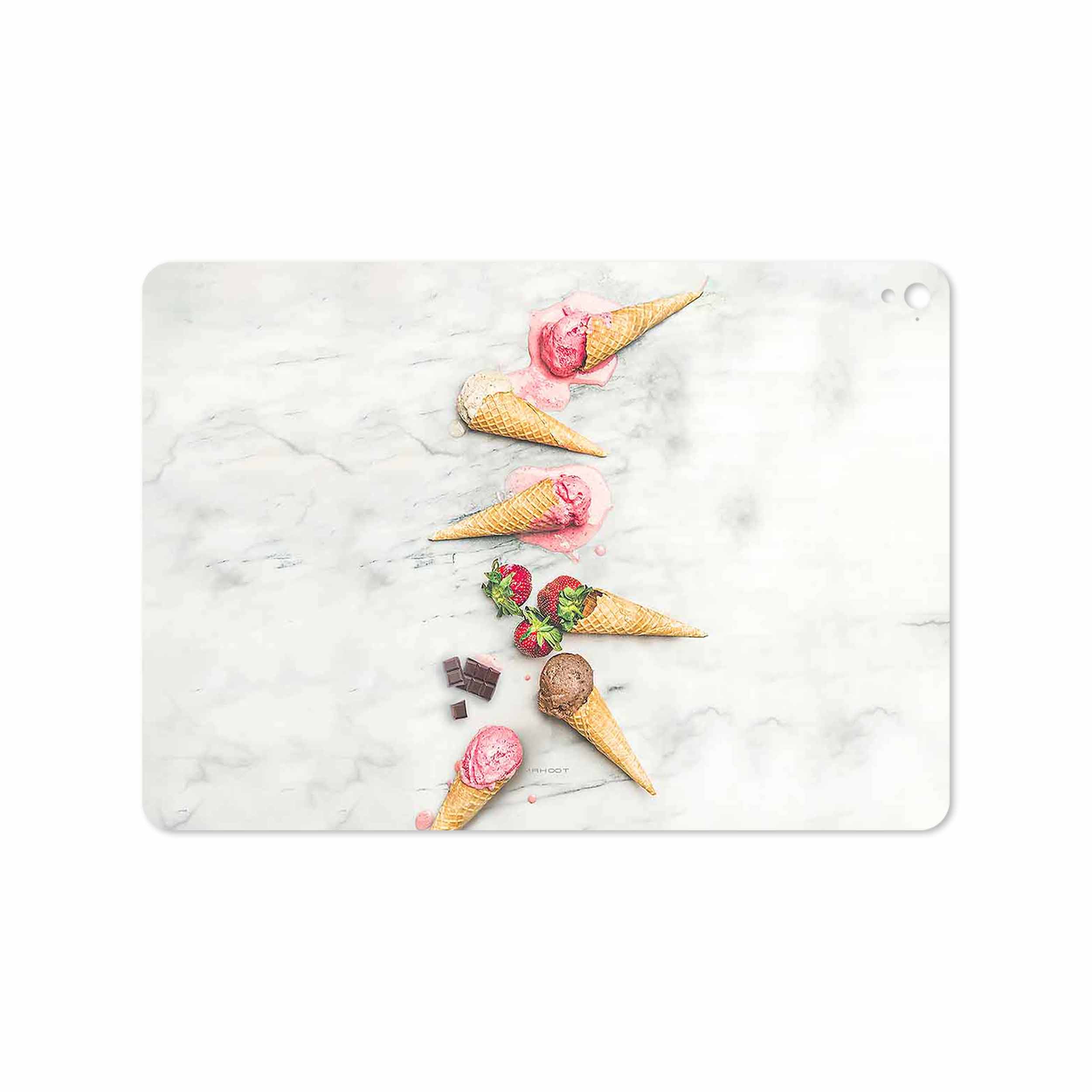 برچسب پوششی ماهوت مدل Funnel ice cream مناسب برای تبلت اپل iPad Pro 9.7 2016 A1675