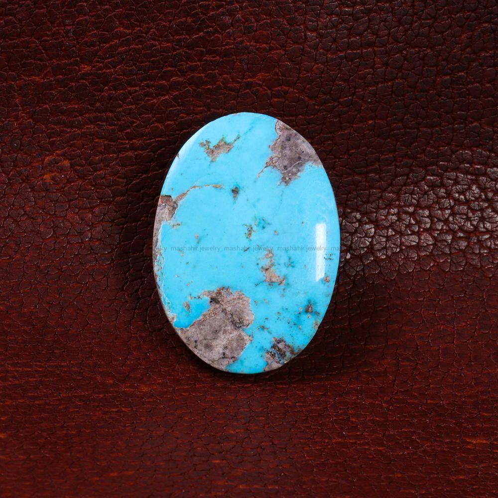 نگین فیروزه شجری کد 14402 - جواهری مشاهیر