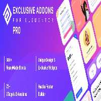 دانلود افزونه Exclusive Addons Pro برای المنتور